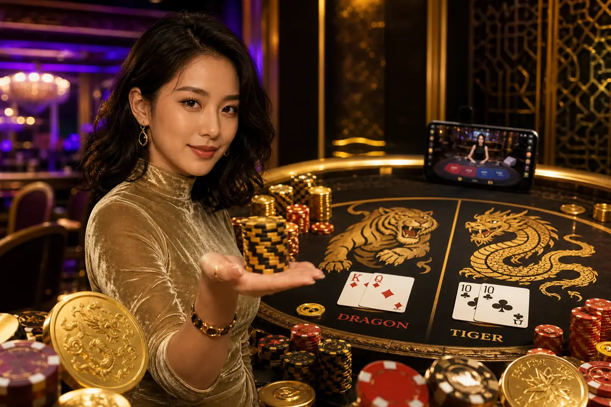 4dnum Casino meja baccarat live dealer
